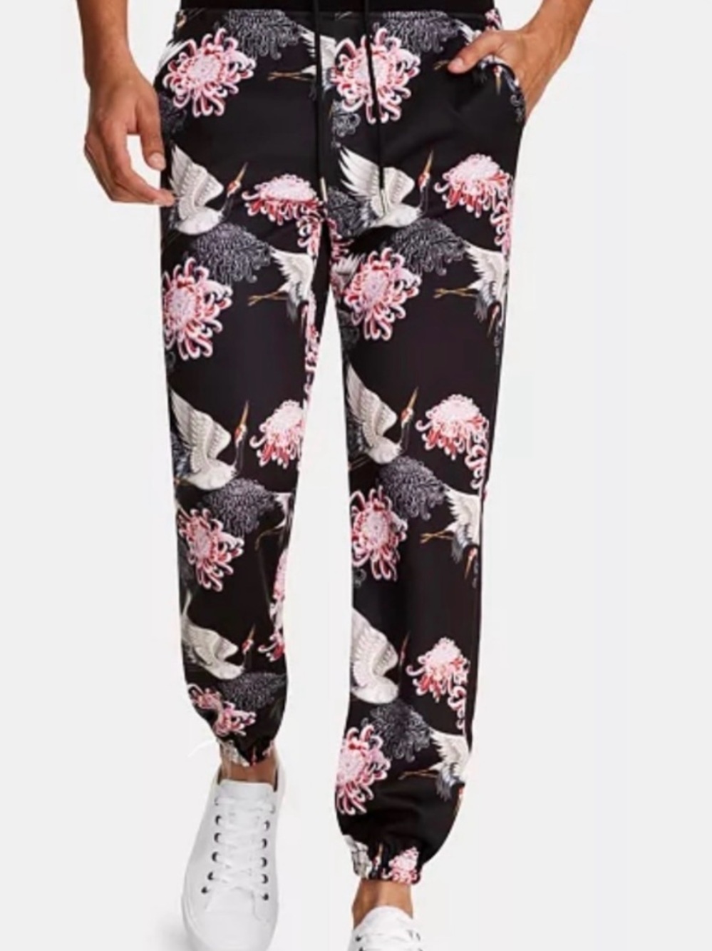 TALLIA SPORT Floral Print Jogger Pants only worn once Mens Size XXL